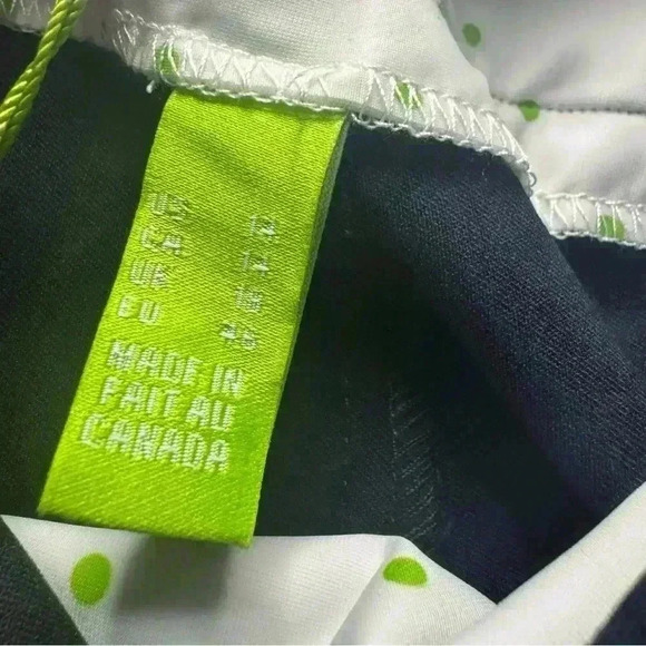 NEW Swing Control Women’s Size 14 - M4005 Navy Golf Masters Ankle Pants NWT - Picture 9 of 12